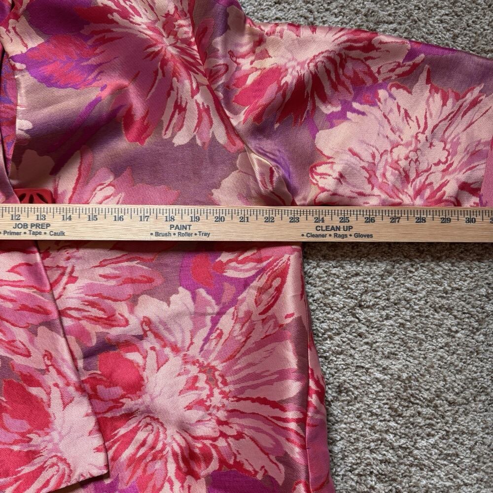 IC by Connie Abstract Floral Vintage Boho Jacket XL - Picture 9 of 16
